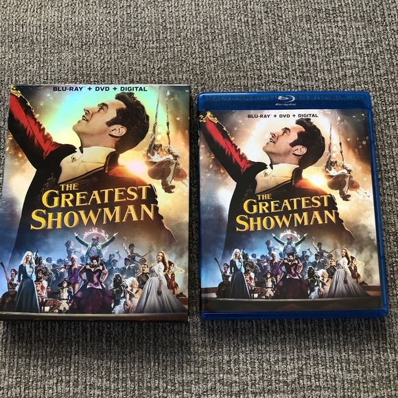 The Greatest Showman [Blu-ray] DVD, Hugh Jackman, Michelle Williams, Zac Efron, - Picture 1 of 4